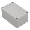 RS PRO Pouzdro IP65 Nestíněný barva Světle šedá barva Světle šedá Polykarbonát 120 mm 60.2 mm 80 mm Silikon