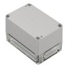 RS PRO Pouzdro IP65 Nestíněný barva Světle šedá barva Průhledné Polykarbonát 120 mm 75.2 mm 80 mm Silikon