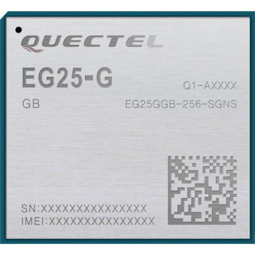 RF modul EG25GGB-256-SGNS 85 °C -40 °C Quectel 1900 MHz 4.3 V