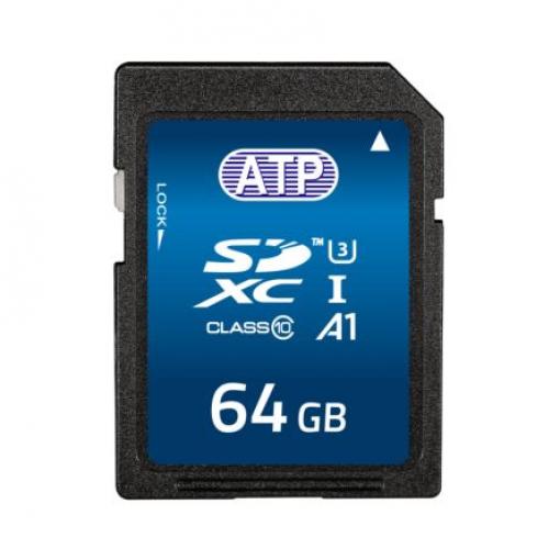 Karta SD SDXC Průmyslová třída 3D TLC ATP, řada: S600SC UHS-I, Třída 10, U3 -25 °C -25 °C