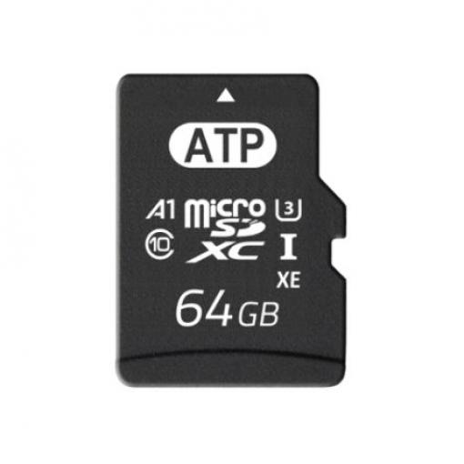 MicroSD 128 GB MicroSDXC Průmyslová třída ATP UHS-I, Třída 10, U3 85 °C -40 °C Sekvenční čtení až 99 Mb/s