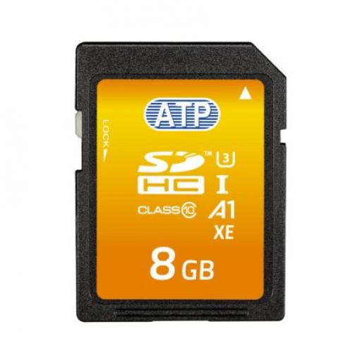 Karta SD 256 GB SDHC Průmyslová třída SLC ATP, řada: S700SC Třída 10, UHS-I, U3 -25 °C -25 °C Sekvenční čtení až 99 Mb/s