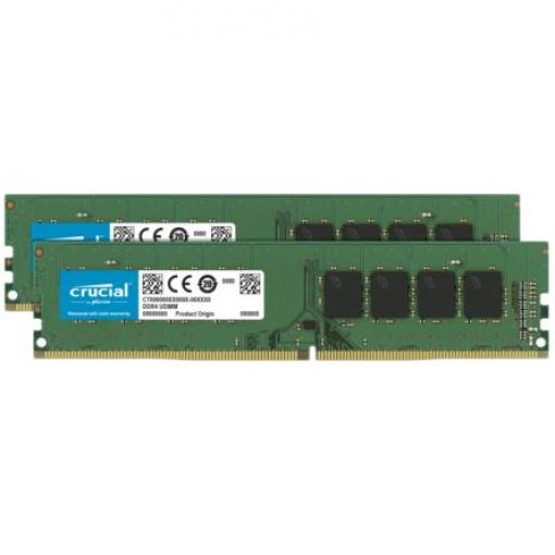 RAM 64 GB Stolní DDR4 Crucial 3200 MHz UDIMM 1.2 V