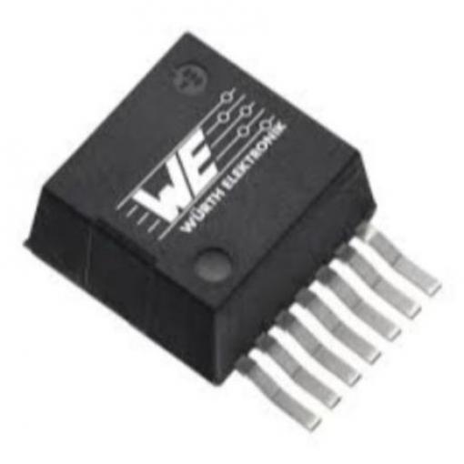 Wurth Elektronik Měnič DC/DC 171010601 1kanálový Nastavitelné 1 A 6 V 0.8 V 800 kHz, počet kolíků: 7 kolíkový,