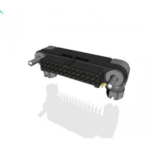 Amphenol Socapex Konektor PCB, řada: MHDAS, Deska-deska, počet kontaktů: 26, počet řad: 2, rozteč: 1.27 mm, orientace