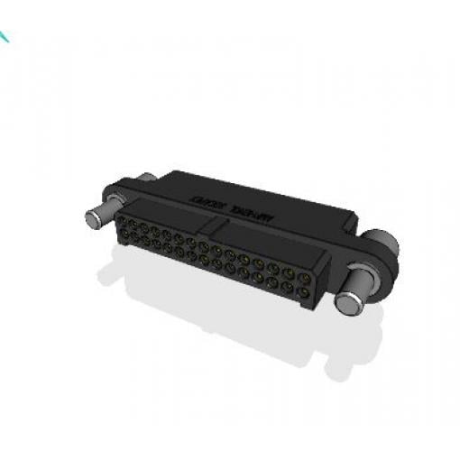 Amphenol Socapex Konektor PCB, řada: MHDAS, Deska-deska, počet kontaktů: 30, počet řad: 2, rozteč: 1.27 mm, orientace