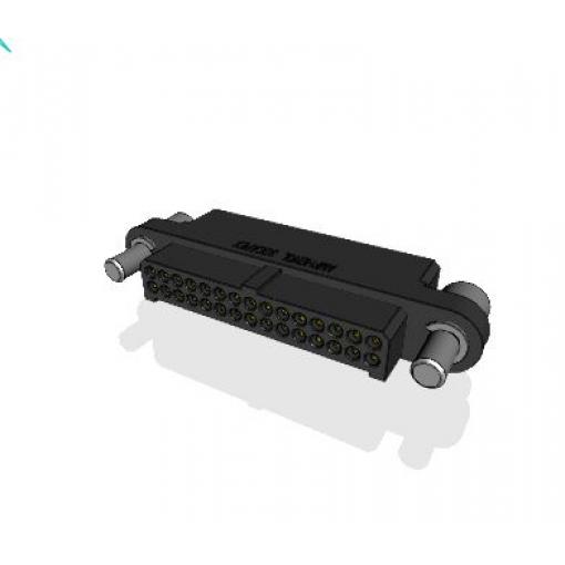 Amphenol Socapex Konektor PCB, řada: MHDAS, Deska-deska, počet kontaktů: 30, počet řad: 2, rozteč: 1.27 mm, orientace