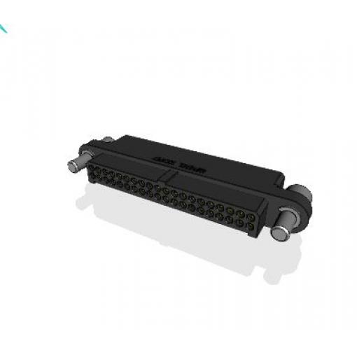 Amphenol Socapex Konektor PCB, řada: MHDAS, Deska-deska, počet kontaktů: 40, počet řad: 2, rozteč: 1.27 mm, orientace