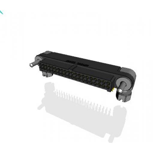 Amphenol Socapex Konektor PCB, řada: MHDAS, Deska-deska, počet kontaktů: 40, počet řad: 2, rozteč: 1.27 mm, orientace