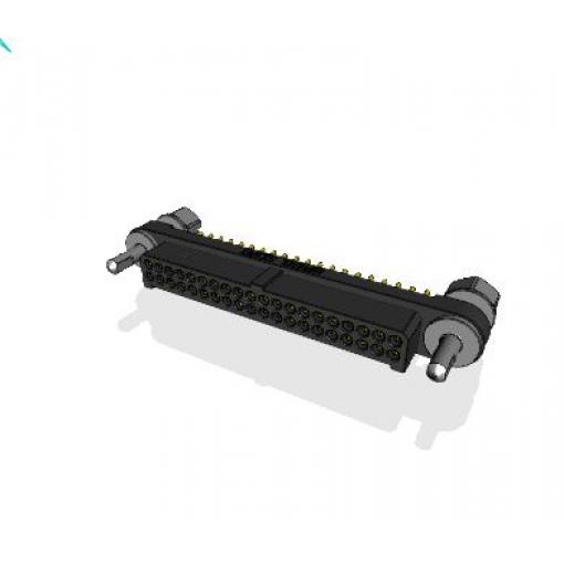 Amphenol Socapex Konektor PCB, řada: MHDAS, Deska-deska, počet kontaktů: 40, počet řad: 2, rozteč: 1.27 mm, orientace