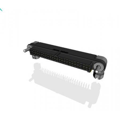 Amphenol Socapex Konektor PCB, řada: MHDAS, Deska-deska, počet kontaktů: 50, počet řad: 2, rozteč: 1.27 mm, orientace