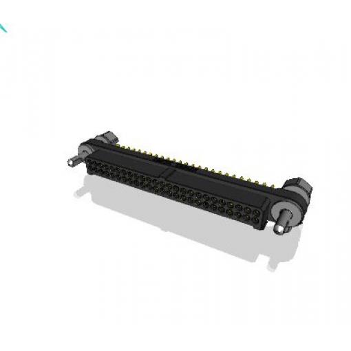 Amphenol Socapex Konektor PCB, řada: MHDAS, Deska-deska, počet kontaktů: 50, počet řad: 2, rozteč: 1.27 mm, orientace