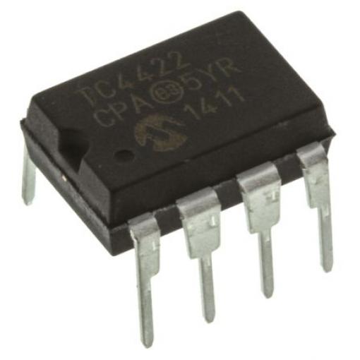 Microchip MOSFET TC4422CPA MOSFET 1 9 A, počet kolíků: 8 kolíkový 20 V, PDIP