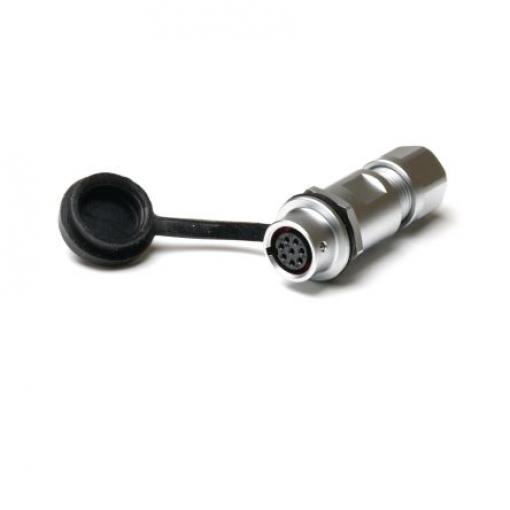 Kulatý konektor, počet kontaktů: 8, Kabel RS PRO, pohlaví kontaktu: Vnitřní, orientace těla: Rovný Zásuvka, řada: SF8B