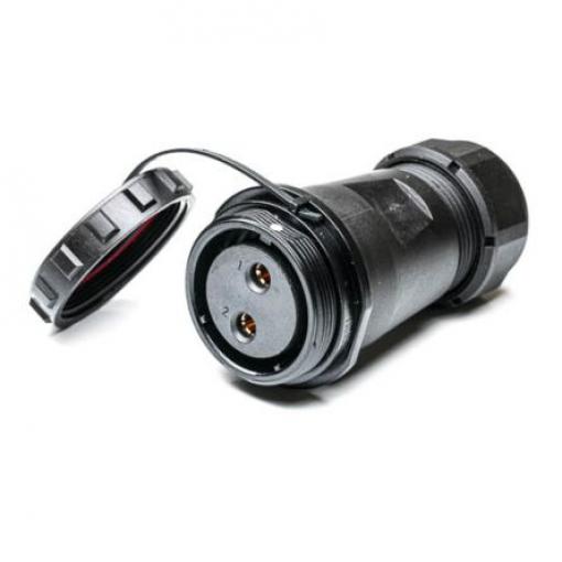 Kulatý konektor, počet kontaktů: 2, Kabel RS PRO, pohlaví kontaktu: Vnitřní, orientace těla: Rovný Zásuvka, řada: SP29