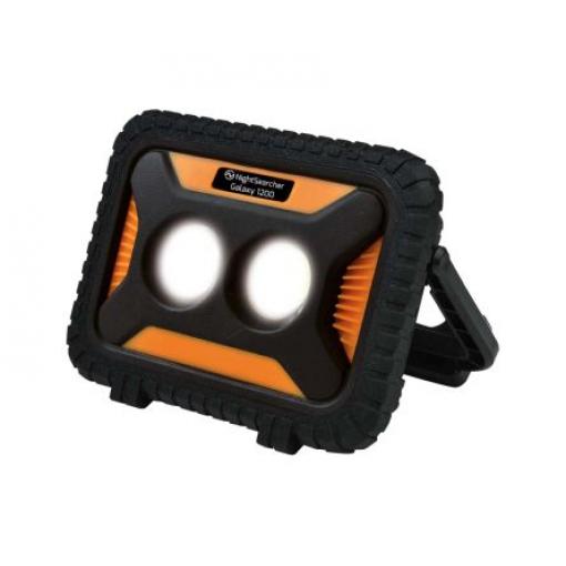 Nightsearcher Pracovní světlo Dobíjecí, řada: GALAXY 1200, typ žárovky: LED, typ žárovky: Sklopná pracovní svítilna, 12