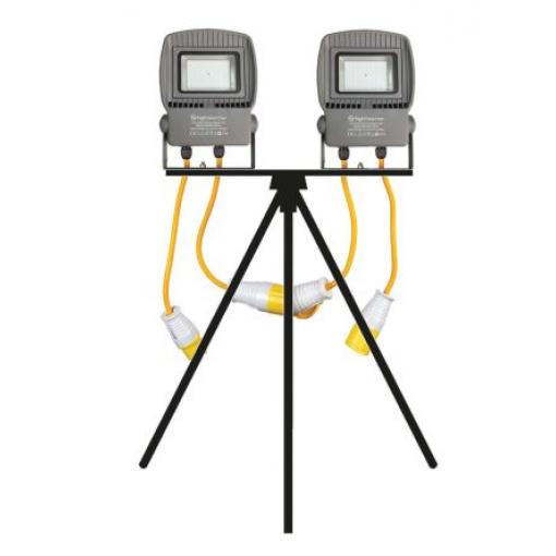Širokoúhlé svítidlo NSLINKSTAR50-TWIN, řada: NSLINKSTAR, počet LED: 192, 50 W Bílá, svítivost: 6000 lm, IP65 110 V ac