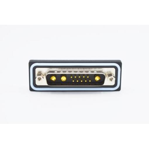 13W3 RA solder M flash 4-40brkt/brdlocks