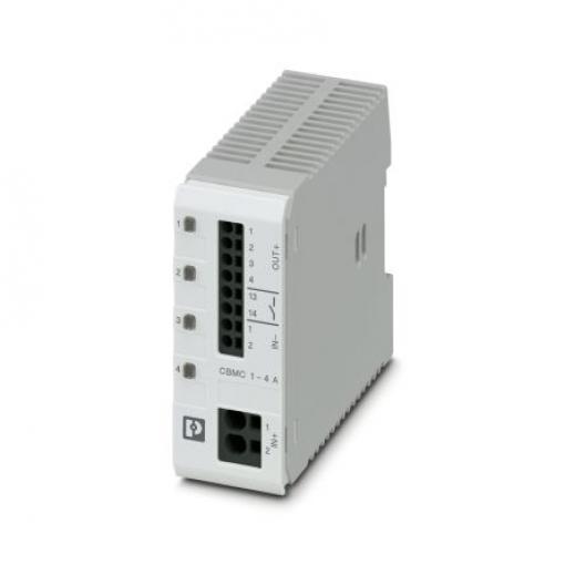 Phoenix Contact Elektronický jistič, řada: CBMC 24 V, počet kanálů: 1, 10 A, charakteristika: Typ E Lišta DIN, šířka: 36