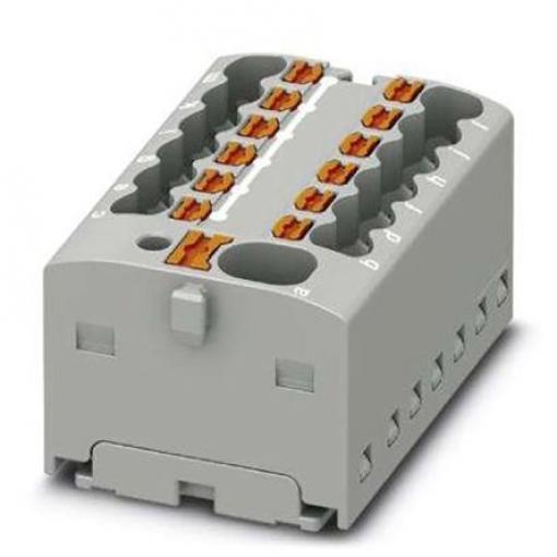 Phoenix Contact Distribuční blok, počet cest: 13, 450 V 17.5A Šedá