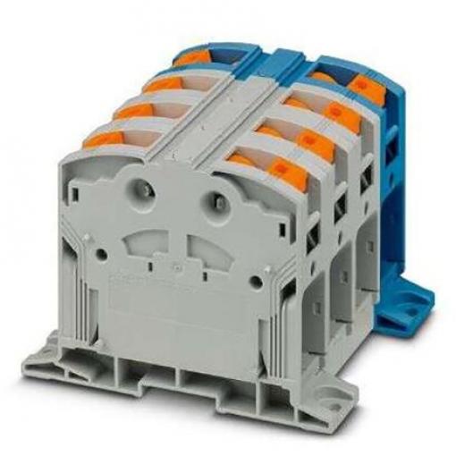 Phoenix Contact Svorkovnice pro komponenty 1054736, řada: PTPOWER 185, 1 kV Šedá, Modrá 185 mm² 1 Zásuvný