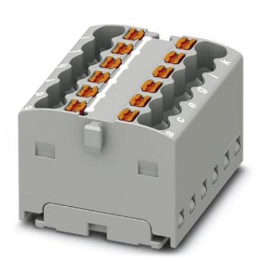 Phoenix Contact Distribuční blok, počet cest: 12, 450 V 17.5A Šedá