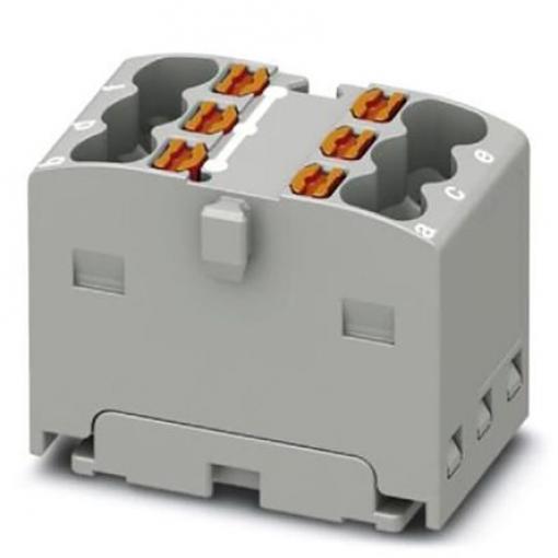 Phoenix Contact Distribuční blok, počet cest: 6, 450 V 17.5A Šedá