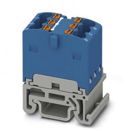 Distribuční blok, počet cest: 6, 17.5A, 500 V