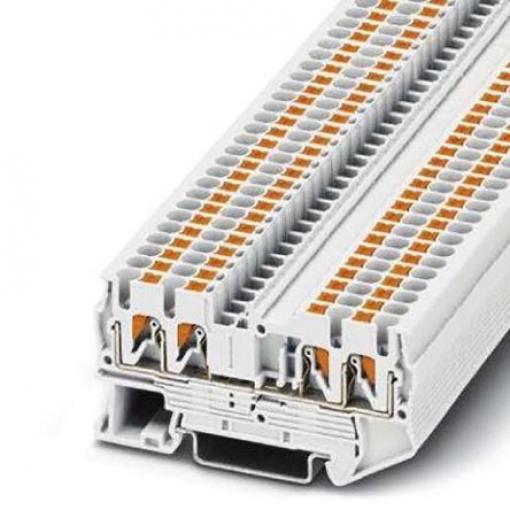 Phoenix Contact Svorkovnice pro komponenty 3209579, řada: PT 2, 800 V Bílá 4 mm² 1 Zásuvný IECEx/ATEX