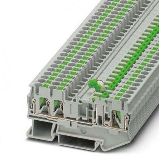 Phoenix Contact Svorkovnice pro komponenty 3210176, řada: PT 2, 400 V Šedá 4 mm² 1 Zásuvný