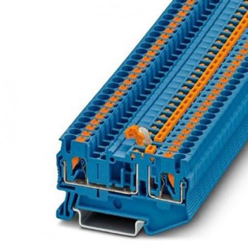 Phoenix Contact Svorkovnice pro komponenty 3211650, řada: PT 4 OG, 400 V Modrá 4 mm² 1 Zásuvný
