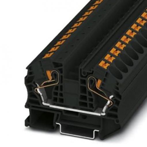 Phoenix Contact Svorkovnice pro komponenty 3212145, řada: PT 16 N BK, 1 kV Černá 25 mm² 1 Zásuvný IECEx/ATEX