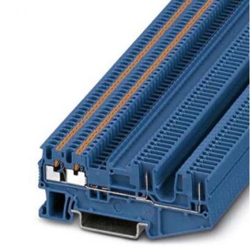 Phoenix Contact Svorkovnice pro komponenty 3212400, řada: PT 1, 500 V Modrá 1.5 mm² 1 Zásuvný