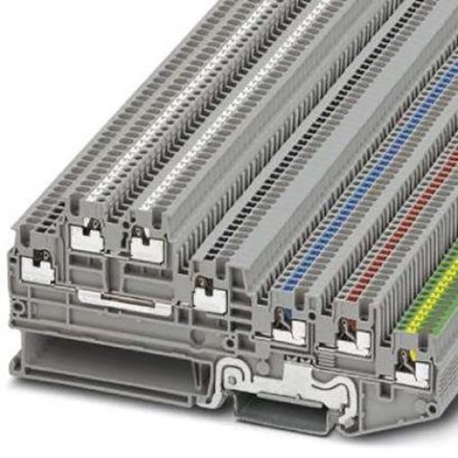 Phoenix Contact Svorkovnice pro komponenty 3244471, řada: PTIO 1, 250 V Šedá 1.5 mm² 5 Zásuvný