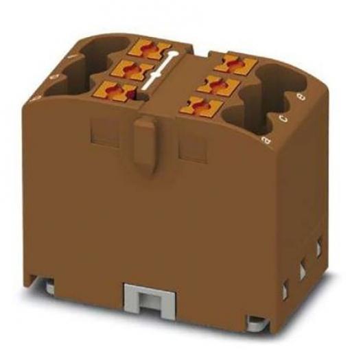 Phoenix Contact Distribuční blok, počet cest: 6, 450 V 24A Hnědá