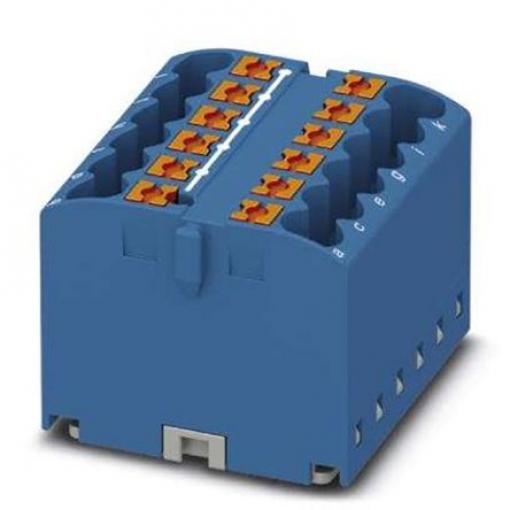 Phoenix Contact Distribuční blok, počet cest: 12, 450 V 24A Modrá