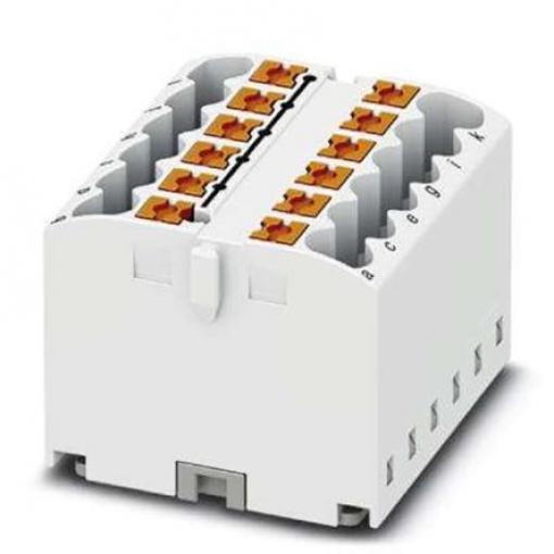Phoenix Contact Distribuční blok, počet cest: 12, 450 V 24A Červená