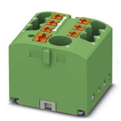 Phoenix Contact Distribuční blok, počet cest: 7, 450 V 24A Zelená