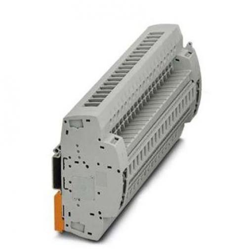 Phoenix Contact Pás Terminal, řada: UTRE 0.2 to 10 mm² Šedá, počet cest: 38 30A, 24/8 AWG, 400 V Šroubová Ochrana drátu