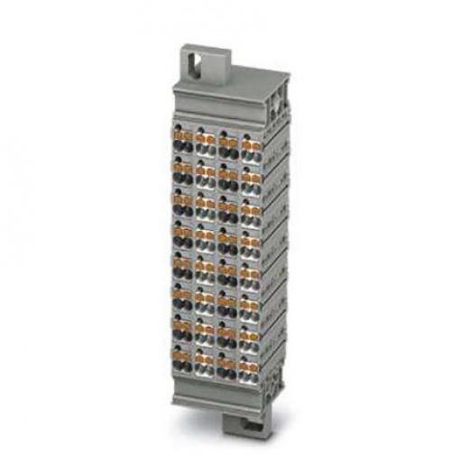Phoenix Contact Svorkovnice pro montáž na lištu DIN 3270316, 500 V Šedá 0.14 to 2.5 mm² 1 Zásuvný