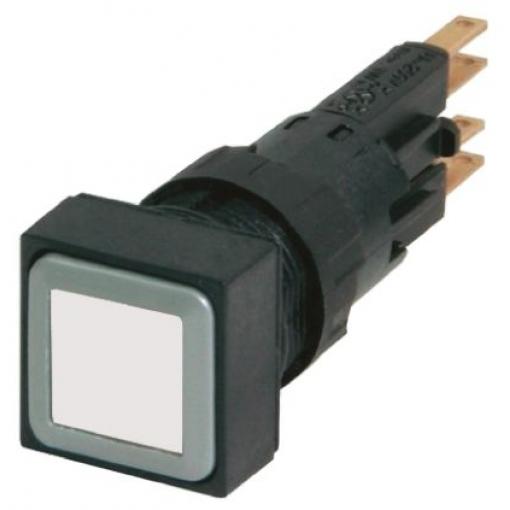Eaton Tlačítkový spínač, řada: RMQ16 Bílá Udržované, průměr výřezu: 16 mm IP65