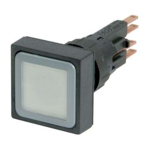 Eaton Tlačítkový spínač, řada: RMQ16 Bílá Okamžité, průměr výřezu: 16 mm IP65