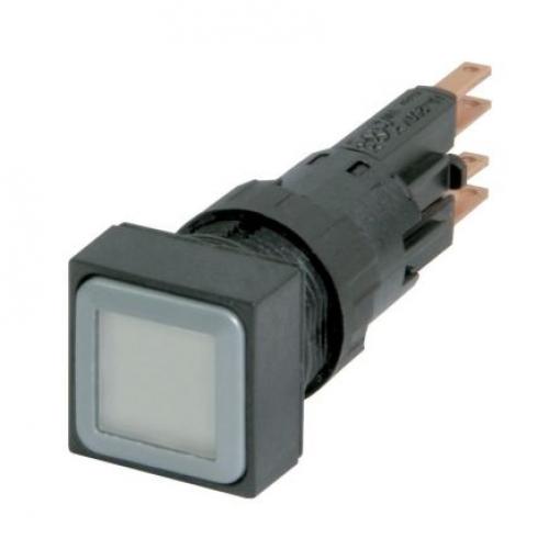 Eaton Tlačítkový spínač, řada: RMQ16 Bílá Okamžité, průměr výřezu: 16 mm IP65