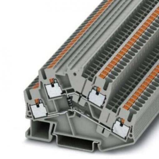 Phoenix Contact Svorkovnice pro komponenty 1026165, řada: PTTBS 2.5-DIO/O-U CUS, 500 V Šedá 0.14 to 4 mm² 2 Zásuvný
