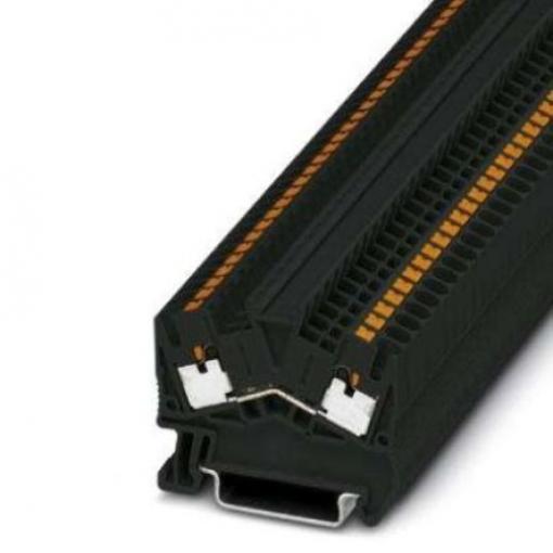 Phoenix Contact Napájení přes svorkovnici 1037082, řada: PTS 2.5 BK, 800 V Černá 0.14 to 4 mm² 1 Zásuvný IECEx/ATEX