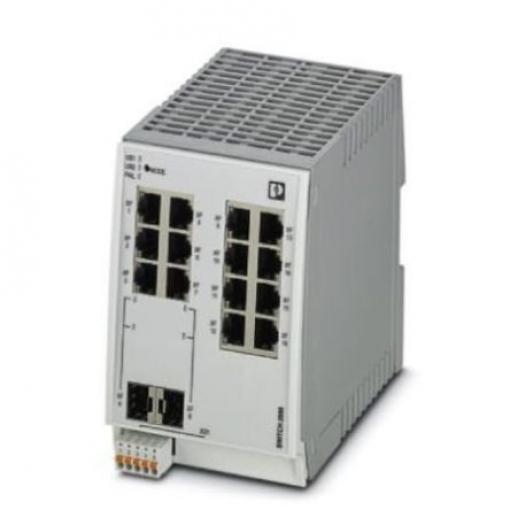 Ethernetový přepínač 16portový 100Mbps Phoenix Contact Řízený