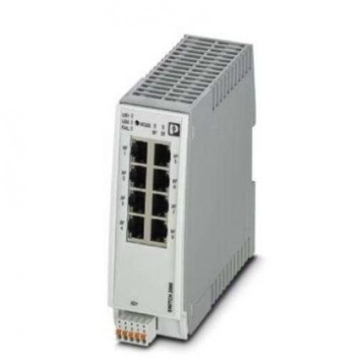 Ethernetový přepínač 8portový 100Mbps Phoenix Contact Řízený