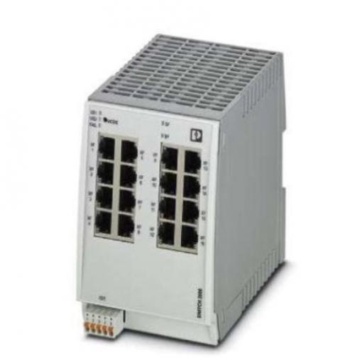 Ethernetový přepínač 16portový 100Mbps Phoenix Contact Řízený