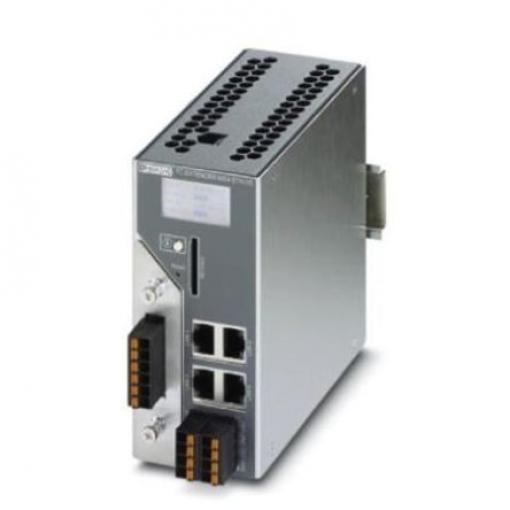 Ethernetový přepínač 4portový 30Mbps Phoenix Contact Řízený