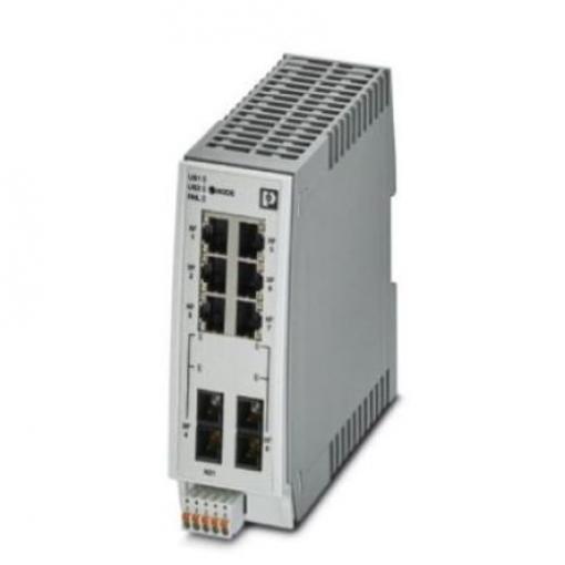 Ethernetový přepínač 8portový 100Mbps Phoenix Contact Řízený